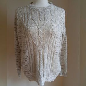 ⭐ F21 Oversized Open Knit Comfy Sweater